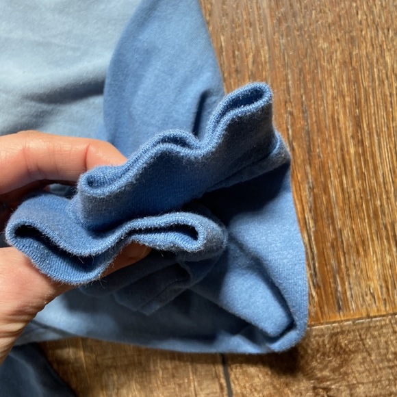 Harry Potter Blue Ombre Long Sleeve Tie Front Shirt Size S - Picture 4 of 7